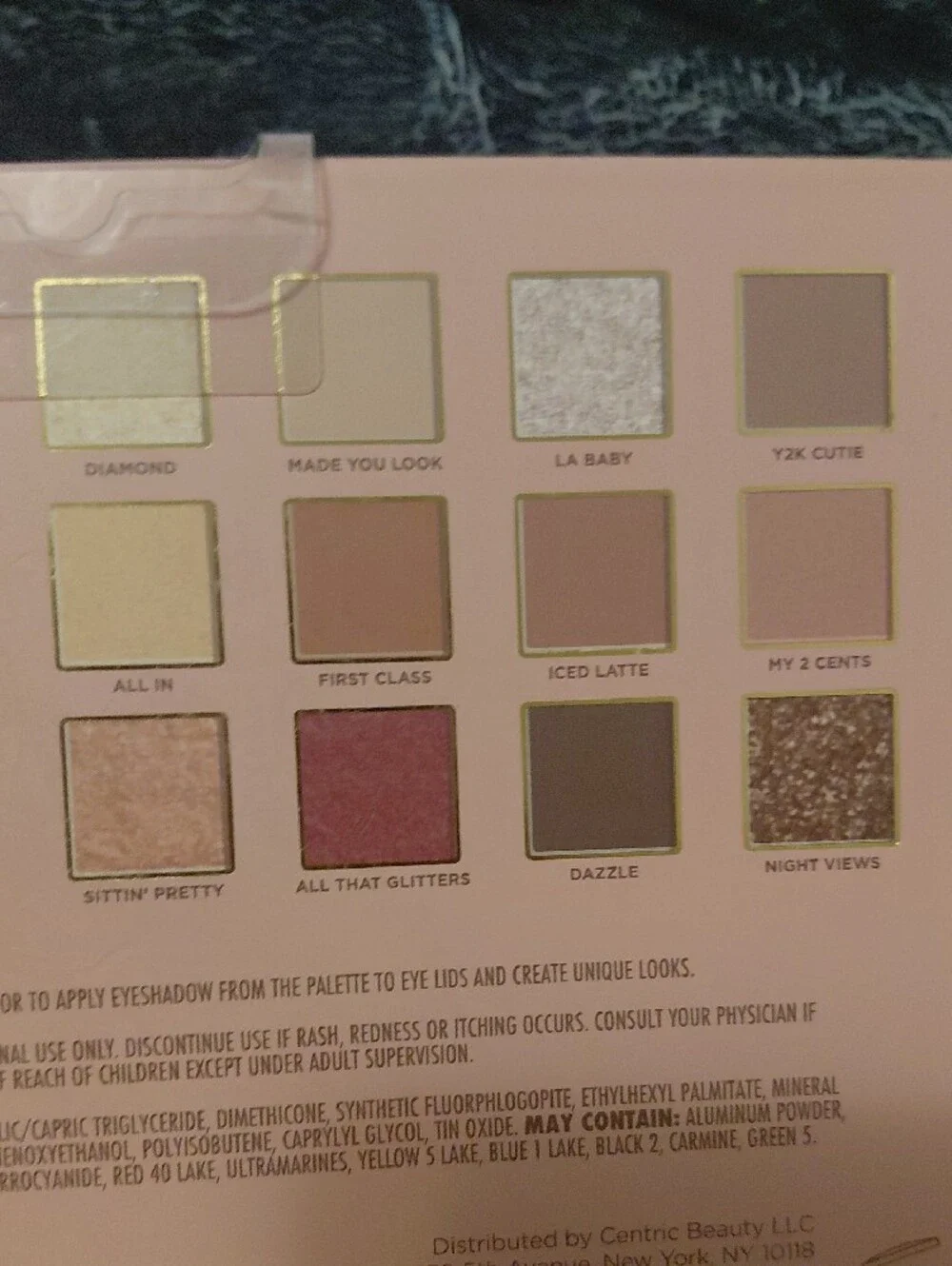 Juicy Couture Pink Compact Eyeshadow Palette